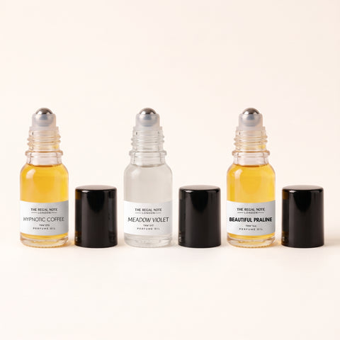 TRN - The Feminine Elegance - Women's Perfume Oil Discovery Set (3 x 10ml Perfume Oils)