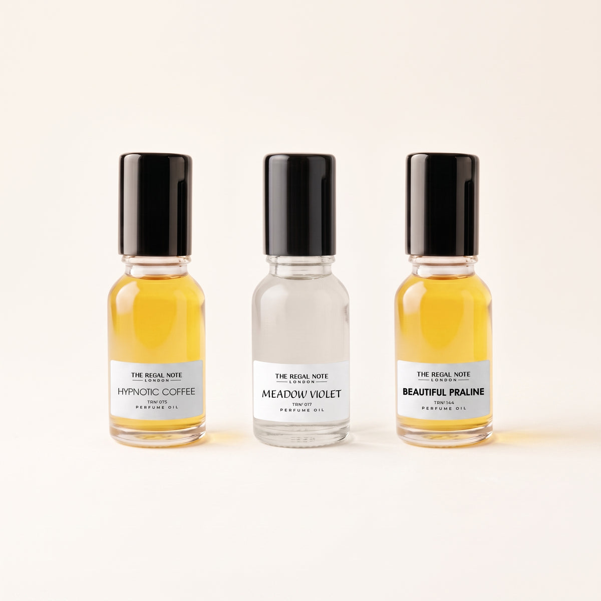 TRN - The Feminine Elegance - Women's Perfume Oil Discovery Set (3 x 15ml Perfume Oils)