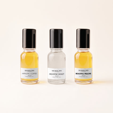 TRN - The Feminine Elegance - Women's Perfume Oil Discovery Set (3 x 15ml Perfume Oils)