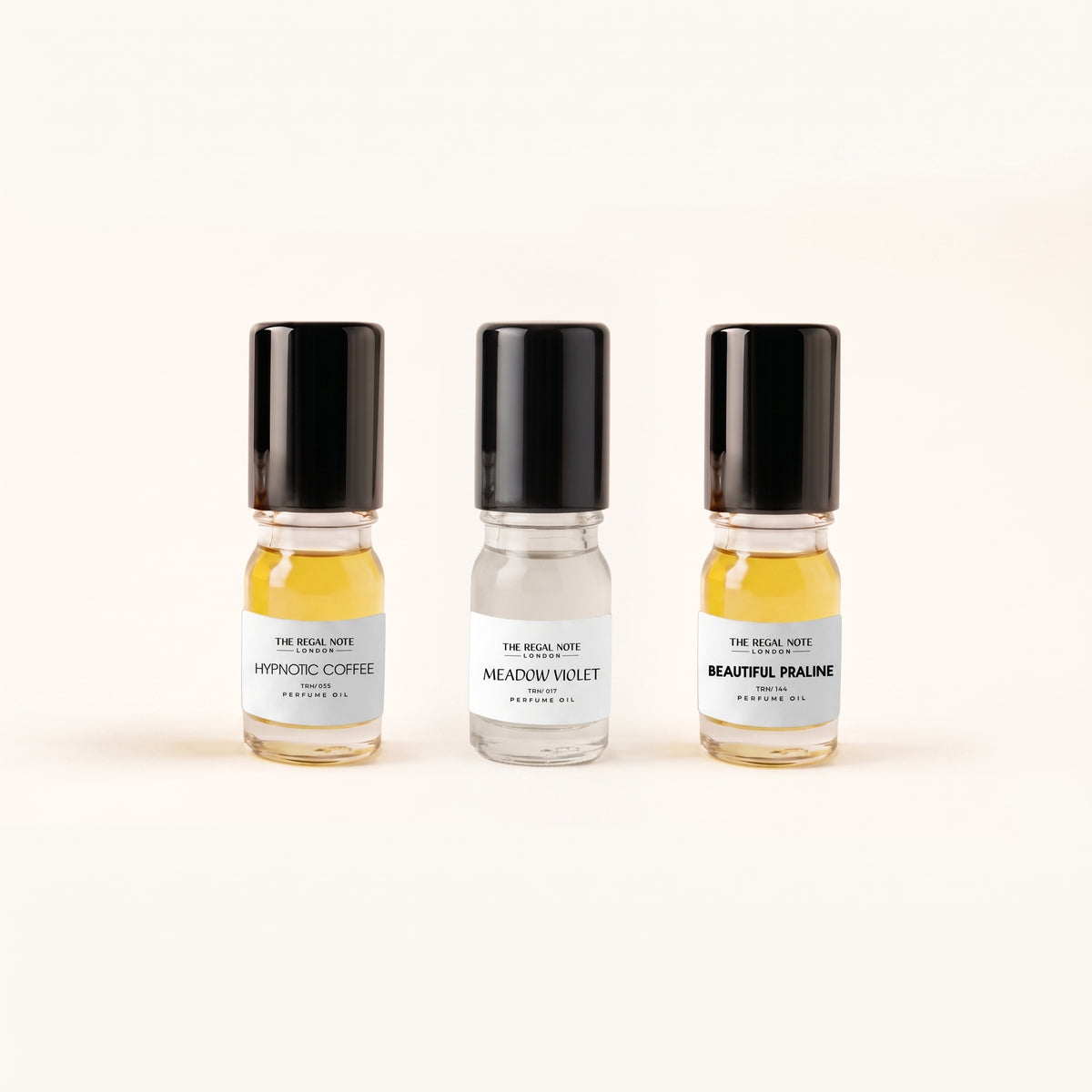 TRN - The Feminine Elegance - Women's Perfume Oil Discovery Set (3 x 5ml Perfume Oils)