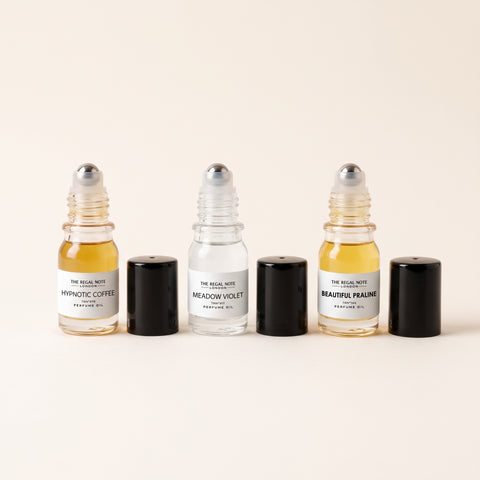 TRN - The Feminine Elegance - Women's Perfume Oil Discovery Set (3 x 5ml Perfume Oils)