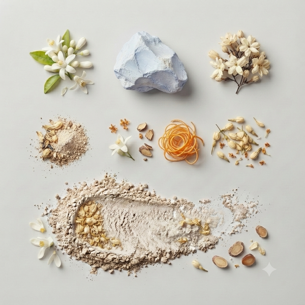 ORANGE BLOSSOM, JASMINE & IRIS