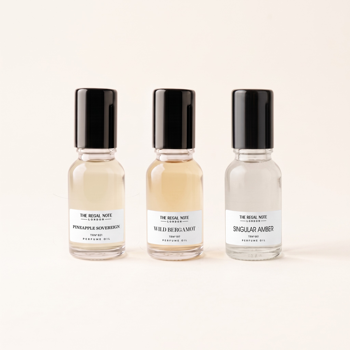 TRN - The Gentlemen's Edit - Men's Perfume Oil Discovery Set (3 x 15ml Perfume Oils)