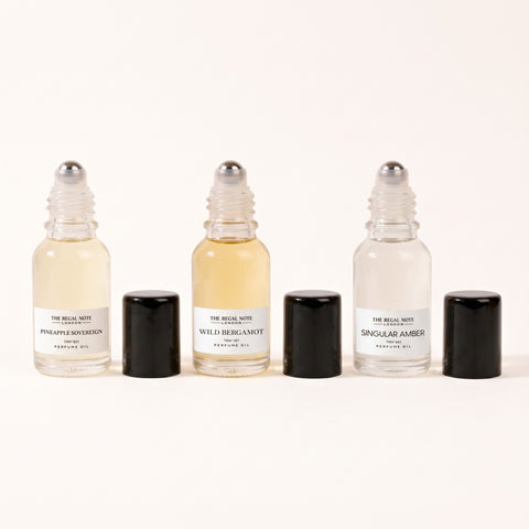 TRN - The Gentlemen's Edit - Men's Perfume Oil Discovery Set (3 x 15ml Perfume Oils)