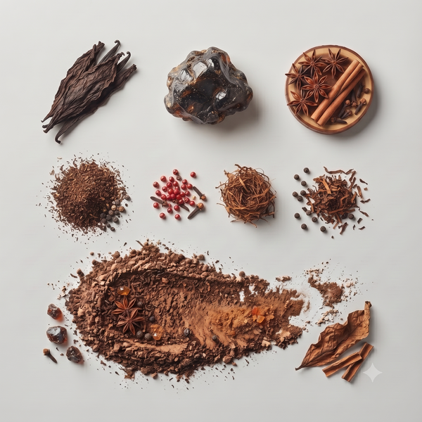 TOBACCO LEAF & SPICY NOTES