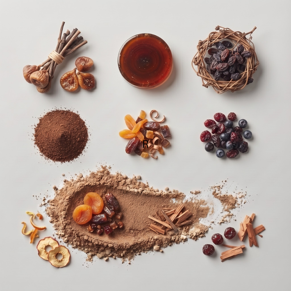 DRIED FRUITS & WOODY NOTES