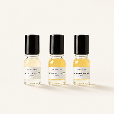 TRN - The Feminine Elegance - Women's Perfume Oil Discovery Set (3 x 5ml Perfume Oils)