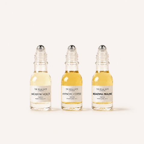 TRN - The Feminine Elegance - Women's Perfume Oil Discovery Set (3 x 5ml Perfume Oils)