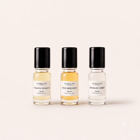 TRN - The Feminine Elegance - Women's Perfume Oil Discovery Set (3 x 5ml Perfume Oils)