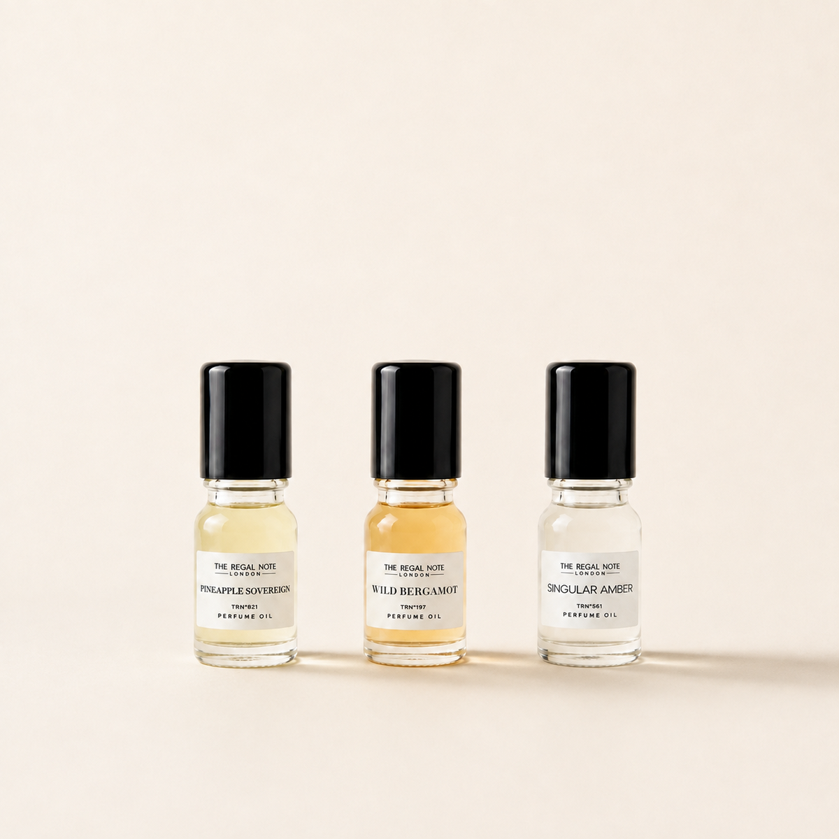 TRN - The Gentlemen's Edit - Men's Perfume Oil Discovery Set (3 x 5ml Perfume Oils)